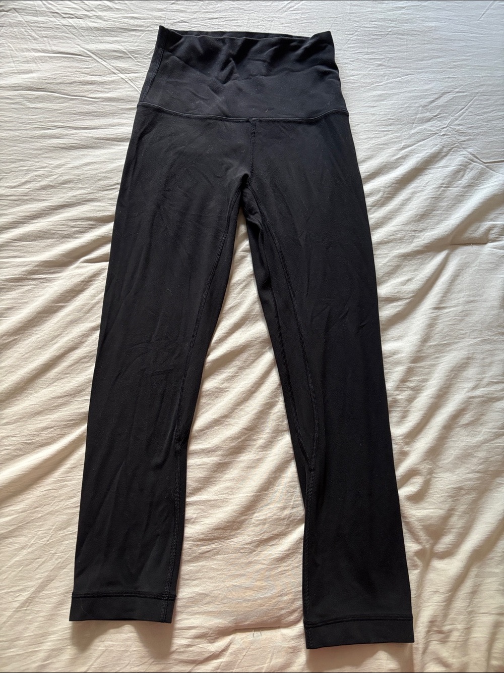 lululemon athletica Black Align 3/4 Length High-Rise Leggings